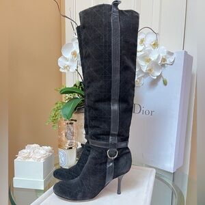 Christian Dior Cannage boots sz 38 $1850